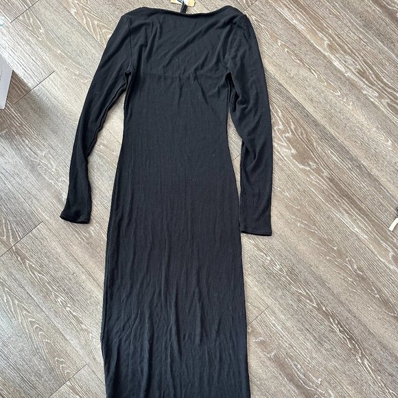 Skims Soft Lounge Long Sleeve Ribbed Maxi Dress - Picture 6 of 6